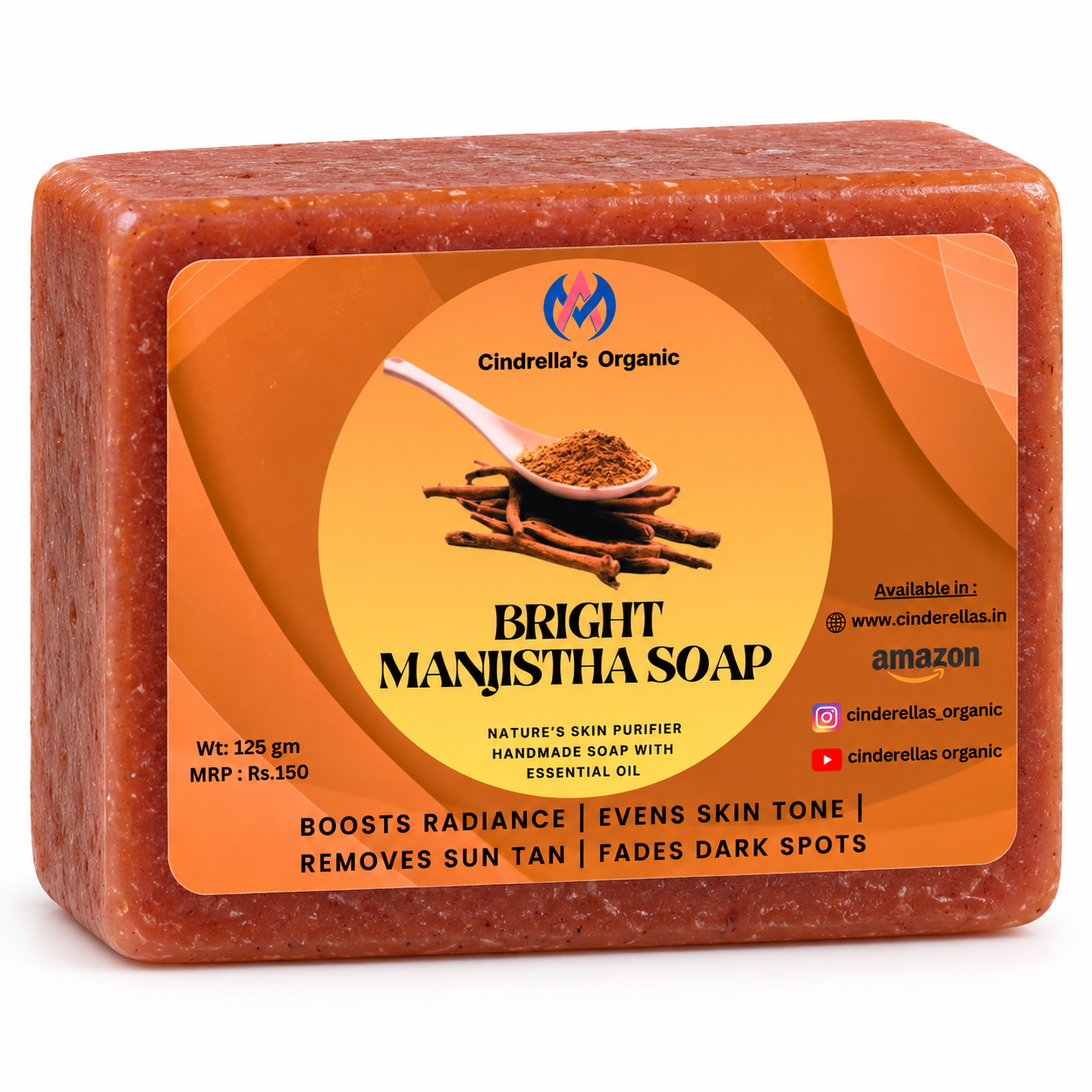 Bright Manjistha Soap - 125gm