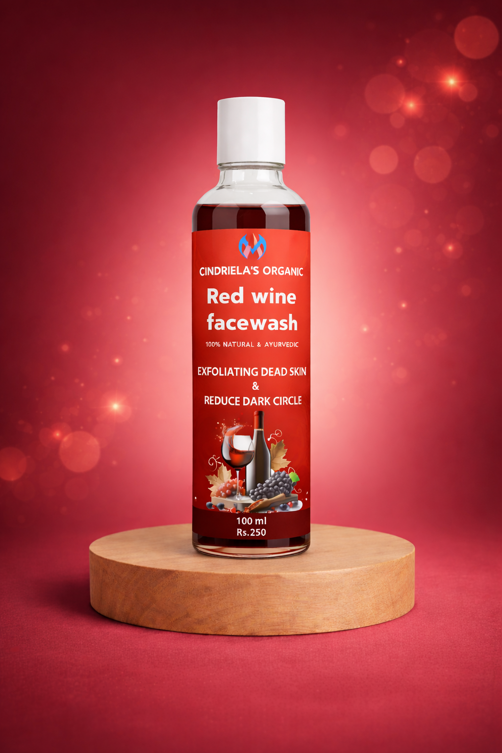 Red Wine Face Wash - 100ml
