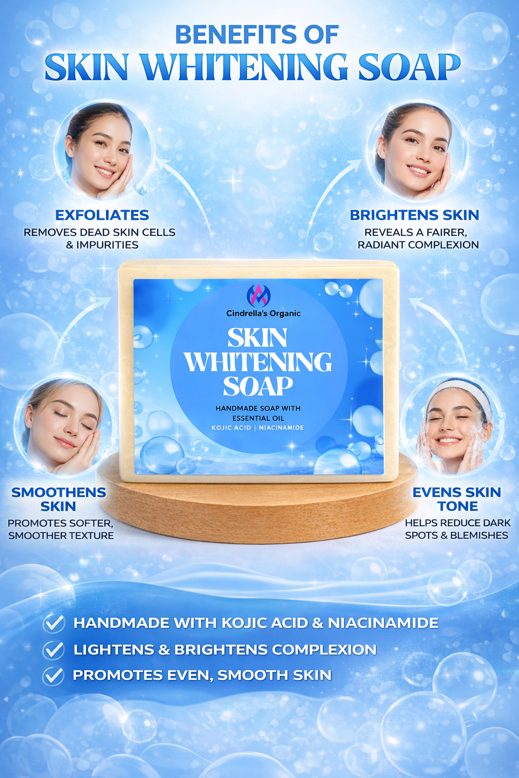 Skin Whitening Soap - 125gm - Image 2