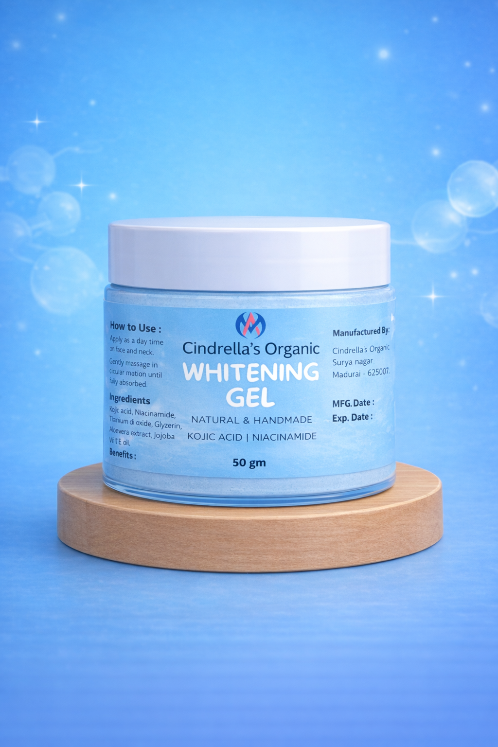Whitening Face Gel - 50gm